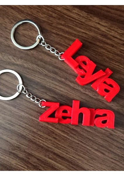 4'lü Isminize Özel Anahtarlık - Özel Tasarım - Isim Tasarımı Pla Baskı fırsatları