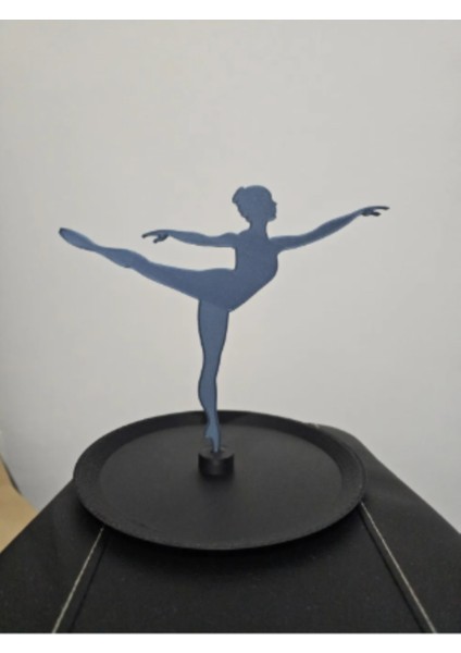 Balerin Takı Standı - Özel Tasarım - Dekoratif Stant - 3D Tasarım