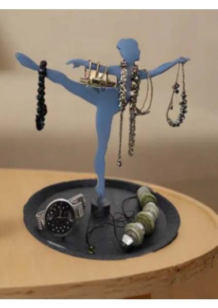 Balerin Takı Standı - Özel Tasarım - Dekoratif Stant - 3D Tasarım modelleri