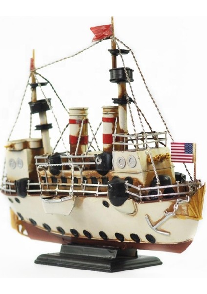 Dekoratif Retro Metal Buharlı Gemi Vintage 34CM No.1 fırsatları