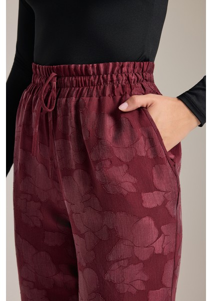 Dokulu Tencel Beli Lastikli Pijama Altı indirimleri