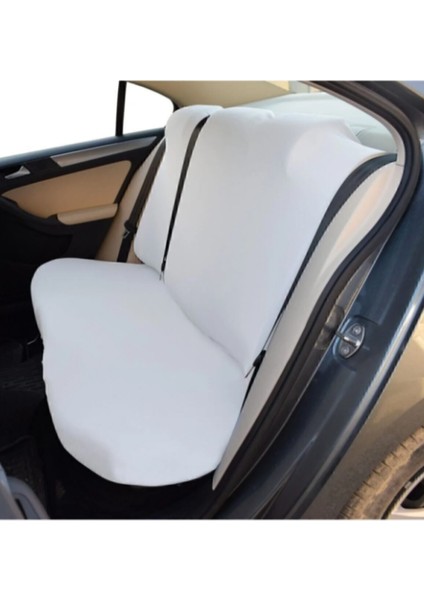 Tüm Araçlara Uyumlu Oto Servis Kılıfı Düz Beyaz Komple Set modelleri