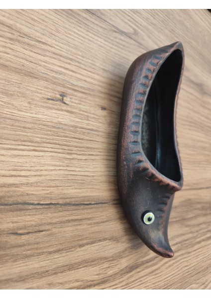 Bakır Renk Dekoratif Nazar Boncuklu Çarık Biblo – 20 x 7 cm fırsatları