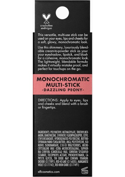 Monokromatik Multi Stick Göz Dudak ve Yanak Için Kremsi fiyatları