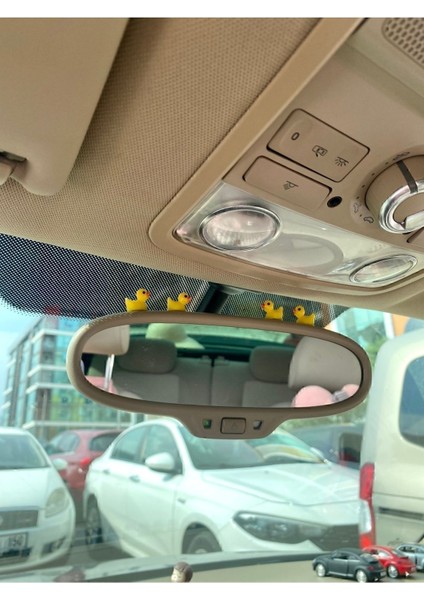 4'lü Ördekler Set Otomobil Aksesuarı - Otomobil Ayna Aksesuarı - Ayna Süsü Dörtlü Ördek Seti fırsatları