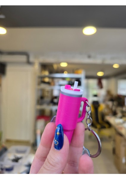 Termos Anahtarlık - Özel Tasarım - Mat Renkler - Kaliteli Baskı