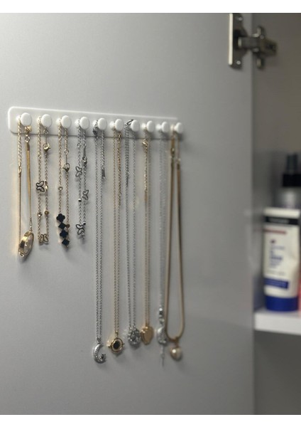 3'lü Takı Kanca Rayı Organizer Askılık 10 Bölmeli Askılık fiyatları