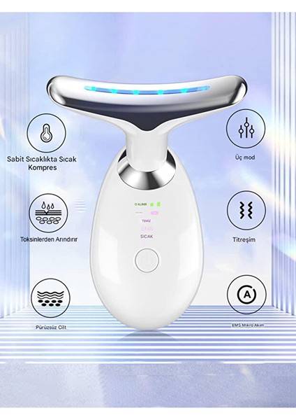 Yüz ve Boyun Ems Modlu Masaj Aleti modelleri