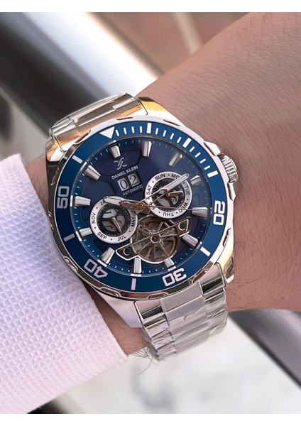 Otomatik Mekanizma Takvimli Kadran Kadranlı 2 Yıl Garantili Erkek Kol Saati OTM.13754.6 modelleri