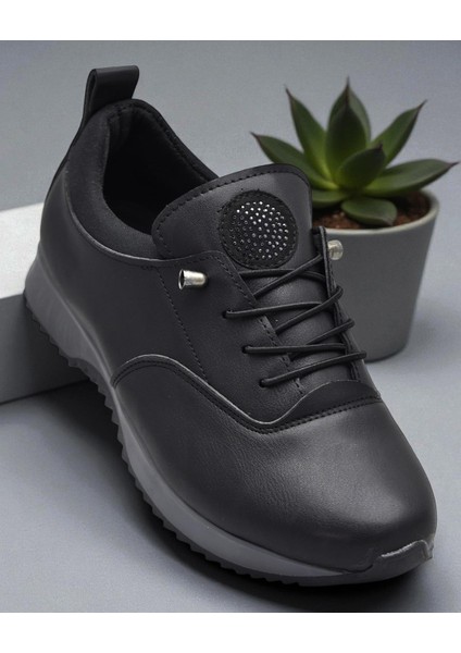 561ZMR Ortopedi Taban Siyah Günlük Kadın Ayakkabı Casual Kadın Ayakkabı