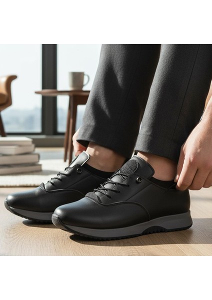 561ZMR Ortopedi Taban Siyah Günlük Kadın Ayakkabı Casual Kadın Ayakkabı