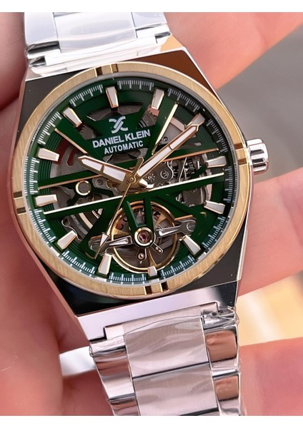 Otomatik Mekanizma Takvimli Kadran Kadranlı 2 Yıl Garantili Erkek Kol Saati OTM.14268.5 fırsatları