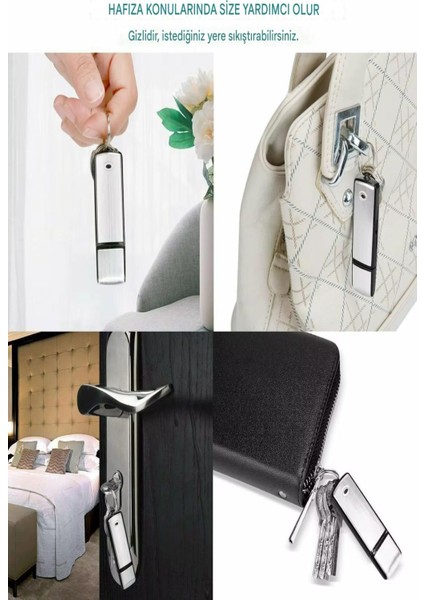 Ses Kayıt Cihazı USB Şeklinde Fark Edilmez Tasarım 16GB Sese Duyarlı Kayıt