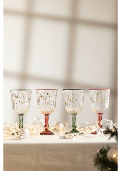 Clara 4'lü Su Kadeh Seti 240 cc