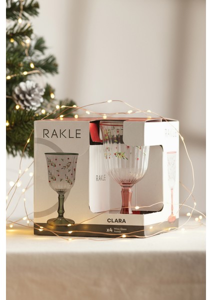 Clara 4'lü Su Kadeh Seti 240 cc fiyatları