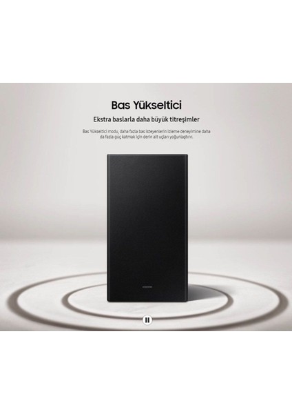 Bass-Dolby Audio / Dts Virtual:x Optik-Usb-Bluetooth® Tv-Telefon Bağlantı 300W Ev Sinema Sistemi indirimleri