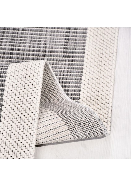 Andora Bej Gri Bordürlü Hasır Dokulu Sisal Çerçeveli Halı - AS07 fiyatları