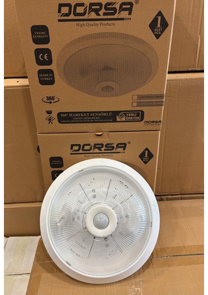 360 Derece SENSÖRLÜ TAVAN ARMATÜRÜ PLASTİK MODELİ fiyatları