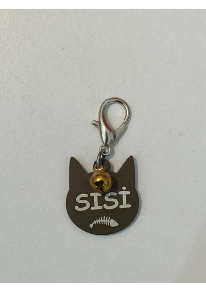 Kedi Şeklinde Bronz Köpek Isimliği / Künyesi fiyatları