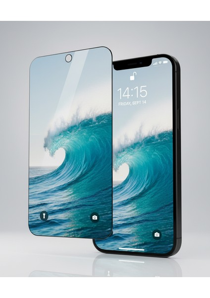 Iphone 12 Pro Max Cam Ekran Koruyucu Uygulamalı Aparatlı Esd Anti-Statik Cam 9h Süper Sertlik