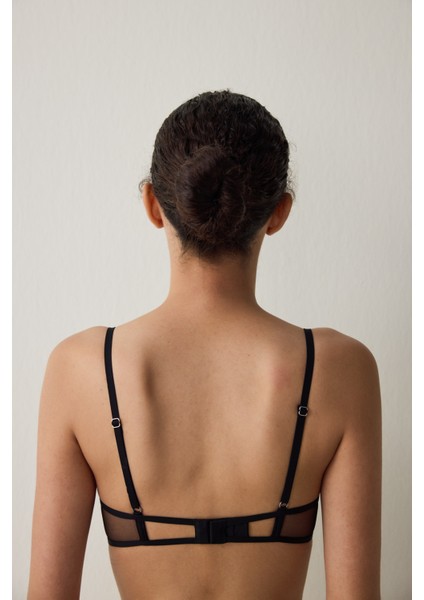 Siyah Balenli Dolgusuz Sütyen indirimleri
