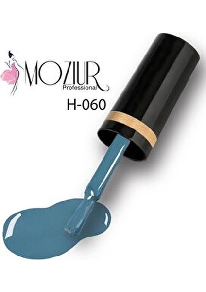 H060 UV LED Kalıcı Oje Derin Mavi Renk 10 ml Uzun Süreli Kullanım İçin fırsatları