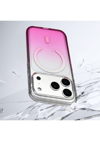 iPhone 17 Pro Max Kılıf M-Safe Şarj Özellikli Septik Silikon Kılıf fiyatları