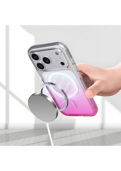 iPhone 17 Pro Max Kılıf M-Safe Şarj Özellikli Septik Silikon Kılıf modelleri