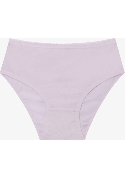 Çok Renkli Kız Çocuk Denizatı Baskılı 5'li Pamuk Külot