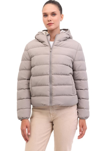 Wl 2bruka-01 5pr Vizon Kadın Kısa Kaban