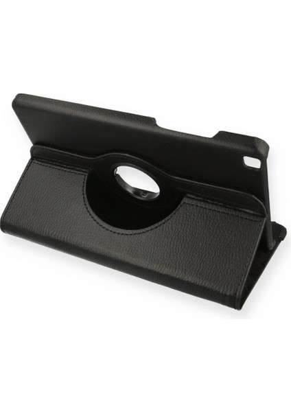 Samsung Galaxy T290 Tab A 8 Kılıf 360 Tablet Deri Kılıf - Siyah