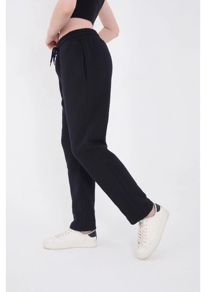 Unisex Üç Iplik Basic Eşofman Pantolon - Lacivert -Vlmr