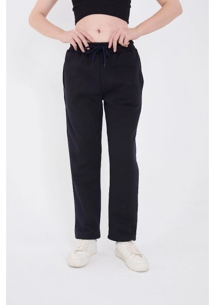 Unisex Üç Iplik Basic Eşofman Pantolon - Lacivert -Vlmr fırsatları