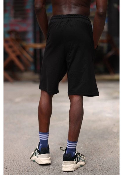 Erkek Iki Iplik Cepli Şort - Siyah -Vlmr fiyatları
