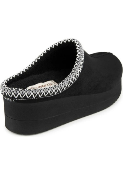 Kuwala Kadın Siyah Platform Terlik modelleri