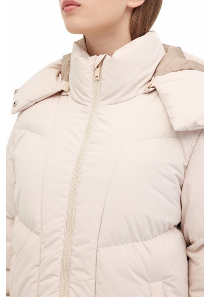 Wl 2W-KX-CROP 5pr Bej Kadın Kısa Kaban fırsatları