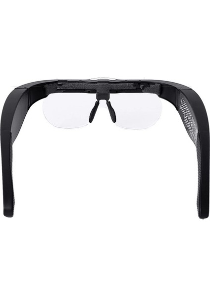 Şarjlı Gözlük Büyüteç 4 Farklı Lens 11537DC