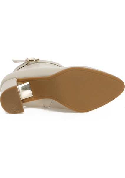 Inci Incı Mars Pr Bej Kadın Topuklu Bot