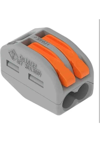 Buat Klemensi 2x2,5mm²(Wago 222-412) 10LU Paket