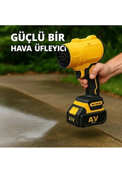 Ahv-18 Turbo Hava Üfleyici | 4 Kademe Hız | 21V 431W Kablosuz Blower | 32.000 Rpm’’