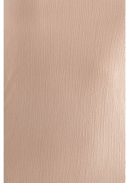 Kadın Kare Yaka Kısa Kollu Mini Vücut Sıkıştırma Elbise Fildişi Doğal