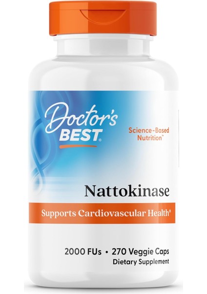 Nattokinase Gut Health 2,000 Fus 270 Veggie Caps