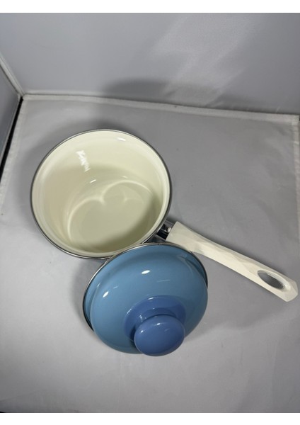 Sütlük & Sosluk & Yumurta Haşlama Tenceresi Mini Turkuaz ( 0,9 Lt ) modelleri