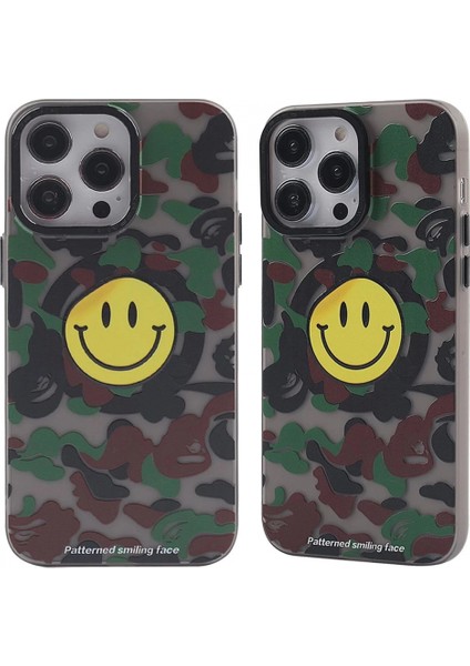 iPhone 12 Pro Max Kılıf Apollo Magneticsafe Desenli Kapak - Apollo Siyah - 4