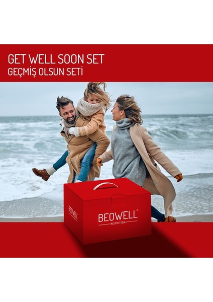 ’’get Well Soon’’ Set By Beowell Nutrıtıon (Geçmiş Olsun Seti) Dondurularak Kurutulmuş Meyve