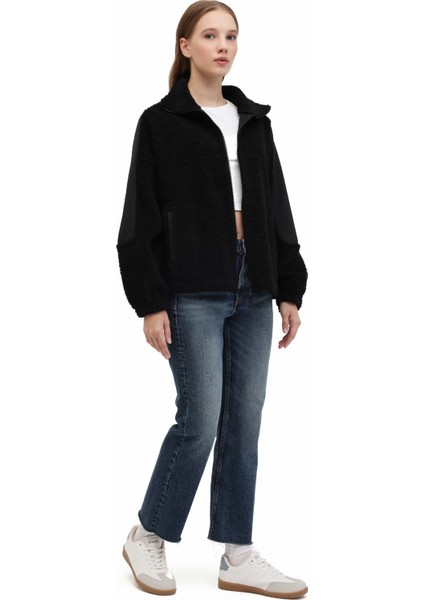 Wl Chen 6GF749 5pr Siyah Kadın Mont modelleri