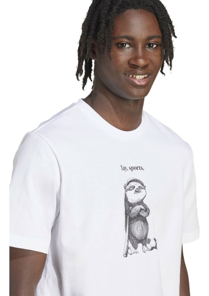 M Yay Sp Ch T Beyaz Erkek Kısa Kol T-Shirt fırsatları