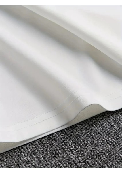 Anımal Desen Baskı Erkek Oversive Tişört, Sporda ve Günlük Giyime Uygun - Beyaz -Vlmr modelleri