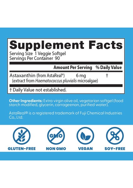 Doctors Best Astaxanthin With Astareal Supports Skin Elasticity For Healthy Aging 90 Softgels fırsatları