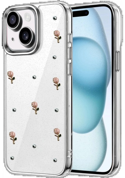 Apple iPhone 14 Fiyonk Desenli Kapak - Desen 5